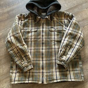 Carhartt Sherpa-Lined Flannel Jacket